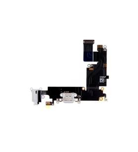 iPhone 6S Plus Uyumlu Kulaklık Soketli Şarj Soketi Film Beyaz Renk