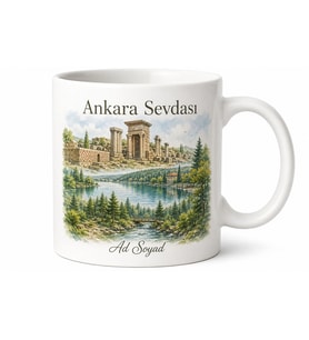 Ankara Gordion Antik Kenti Eymir Gölü Kızılcahamam Soğuksu Kupa Bardak Hediye
