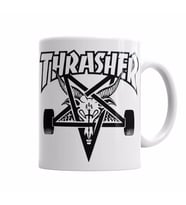 , Thrasher  skate, skateboard  Kupa Bardak Porselen