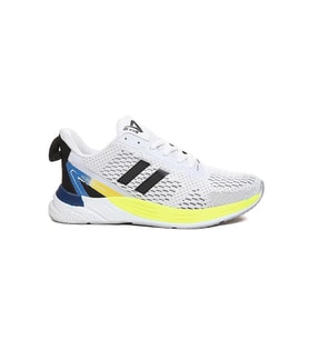 Celira Axs Beyaz Sarı Triko Erkek Sneaker Spor Ayakkabı