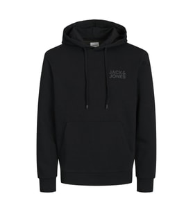 Jack & Jones 12152840 Jjecorp Logo Sweat Hood Noos Siyah Küçük
