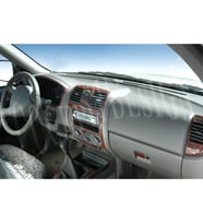 Meriç® Isuzu D Max Çift Kabin 4X4 Maun Kaplama Maun 6 Parça 2005-2006 (Maun)