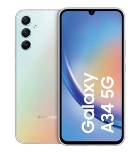 Samsung Galaxy A34 5G Gümüş 128 GB 8 GB RAM YENİLENMİŞ ÜRÜN (C KALİTE) 12 Ay Garantili