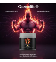 Qozmolife Erkeklere Özel Genital Bölge Hacimlendirici,Boyutlandırcı Uzun Deneyim Kremi 50ml