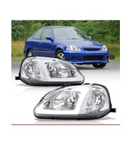 Honda Civic 1999-2000-2001 Krom Usdm Ledli Ön Far