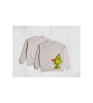 Unisex Oversize Grinch Sweatshirt