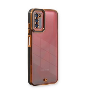 Samsung Galaxy A03s Kılıf Liva Lens Silikon - Siyah