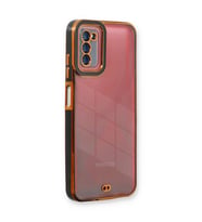 Samsung Galaxy A03s Kılıf Liva Lens Silikon - Siyah