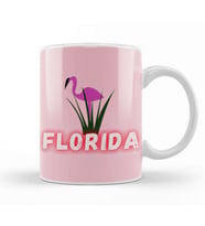 Florida Gift   Vintage Retro Rainbow Kupa Bardak Porselen