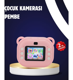 Termal Baskılı Şipşak Kamera – 1080P HD, 24MP, Çift Lensli ve Müzik Oynatıcılı