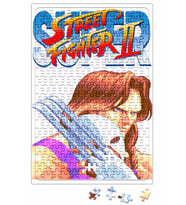 Street Fighter 2 Thunder Hawk Puzzle 240 Parça Yapboz