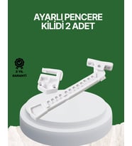 Northcity Pencere Emniyet Kilidi - Çocuk ve Evcil Hayvanlar İçin 2'li Güvenlik Paketi