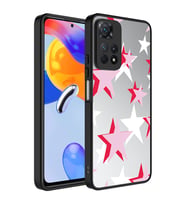 Xiaomi Redmi Note 11 Pro 5G Uyumlu Kılıf Aynalı Desenli Kamera Korumalı Parlak Zore Mirror Kapak