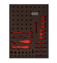 Brio Lokma Set 1/4-109 Parça B Line Sünger Yatak Boş