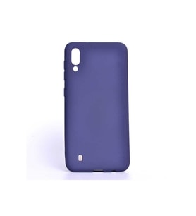 Samsung Galaxy M10 Uyumlu Kılıf Zore Premier Silikon Kapak (Lacivert)