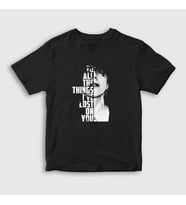 Presmono Unisex Çocuk Siyah Lost On You Lp Laura Pergolizzi T-Shirt 304532tt