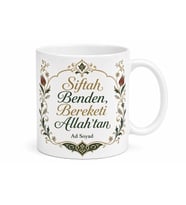 Yeni Esnaf Dükkan Açılışı Siftah Benden Bereketi Allah'tan Kupa Bardak Hediye