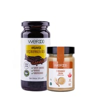 Wefood Organik Tahin 300 gr  + Wefood Organik Keçiboynuzu Özü 315 gr