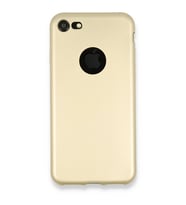 Apple İphone 7 Kılıf First Silikon - Gold