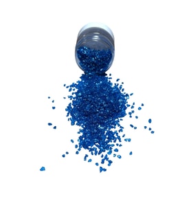 Epoksi Çalışmalarınız İçin Parlak Cam Kırıkları 2-4 mm MAVİ 100 gr