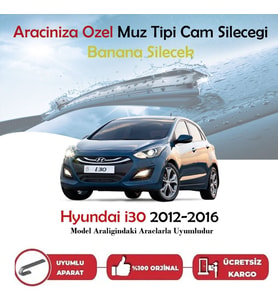 Hyundai İ30 Muz Silecek Takımı 2012-2016