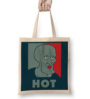 Handsome Squidward Bez Çanta Uzun Saplı