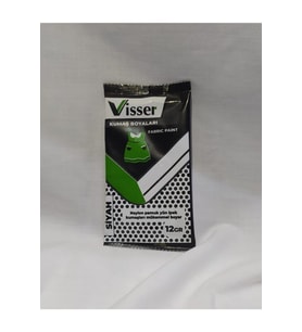 Siyah Toz Kumaş Boyası 12 gr