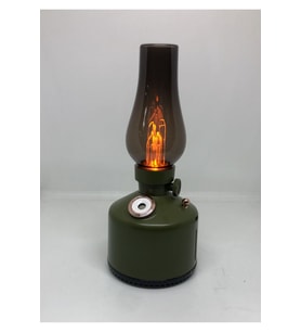 Şarjlı Gece Lambası ve Yeşil Hava Nemlendirici Buhar Makinesi 280ml