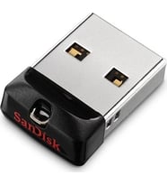 SanDisk Cruzer Fit 16 GB USB Flash Bellek - SDCZ33-016G-G35