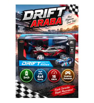 Şarjlı Uzaktan Kumandalı Drift Araba 360° Dönüş Özellikli LED Işıklı