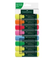 FABER CASTELL TEXTLINER 48 FOSFORLU KALEM PASTEL RENKLER 8'Lİ KARTON KUTU