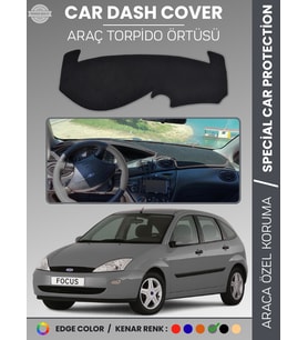 FORD FOCUS 1 (1998-2005) Torpido Örtüsü Panel Torpido Koruma Tam Uyum Çatlamayı Önler Kolay Montaj