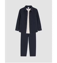 LCW Kids Lacivert Erkek Çocuk Gabardin Takım