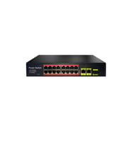 Uranium POE-1621SFP-200W 16 Port PoE + 2 Port Gigabit Uplink + 1 Port GB SFP Rackmount 200W PoE Swicth
