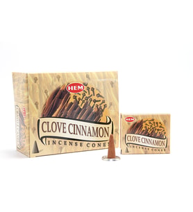 Clove Cinnamon Aromalı Konik Tütsü