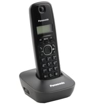 Panasonic KX-TG1611 Siyah Telsiz Dect Telefon 50 Rehber