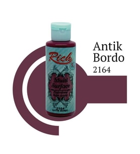 Rich Multi Surface 2164 Antik Bordo Akrilik Boya 120 cc