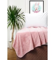 Tiny Wellsoft Bebek - Çocuk Battaniyesi Pudra 100x 150 Cm