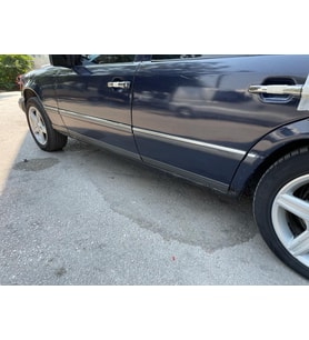 M. Benz E Klasse W124 Krom Yan Kapı Çıtası 8 prç. 1984-1995 Paslanmaz Çelik