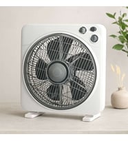 12 inç Kutu Vantilatör 40W 3 Kademe Zaman Ayarlı