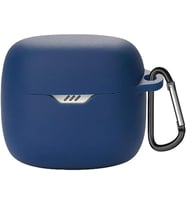 JBL Tune Flex için Kılıf Mat Silikon Lacivert [Tune Flex ile Uyumlu Kılıf - Lacivert]