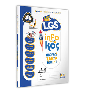 İnformal Yayınları LGS- BURSLULUK İnfo Koç Öğrenci Takip Sistemi A4