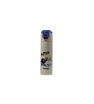 Dodge DB-24501 Çift Kullanım Pipetli/Rahat İçim Mavi 500ml Çelik Matara
