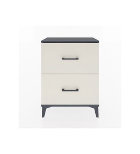 Arges Komodin 2 Çekmeceli 60x30x80 Antrasit-Aytaşı