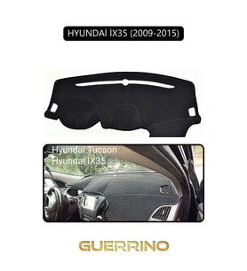 HYUNDAİ İX35 2009-2015TORPİDO KORUMA HALISI SİYAH KENAR