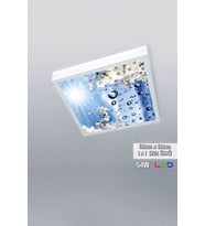 1x1-tekli-60x60-tavana Yapışık Led Panel-54w-sıva Üstü Evize-kolay Montaj-damlalı- Led