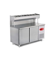 Empero EMP.150.80.01-PSY Pizza Ve Salata Hazırlık Buzdolapları (iki Kapılı)