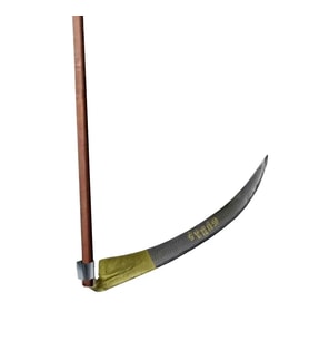 Komple Tırpan - Ahşap Saplı 5 Parça Set 60 Cm
