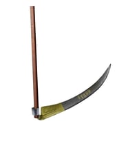 Komple Tırpan - Ahşap Saplı 5 Parça Set 60 Cm