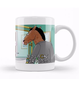 BoJack Horseman 011 Kupa Bardak Porselen